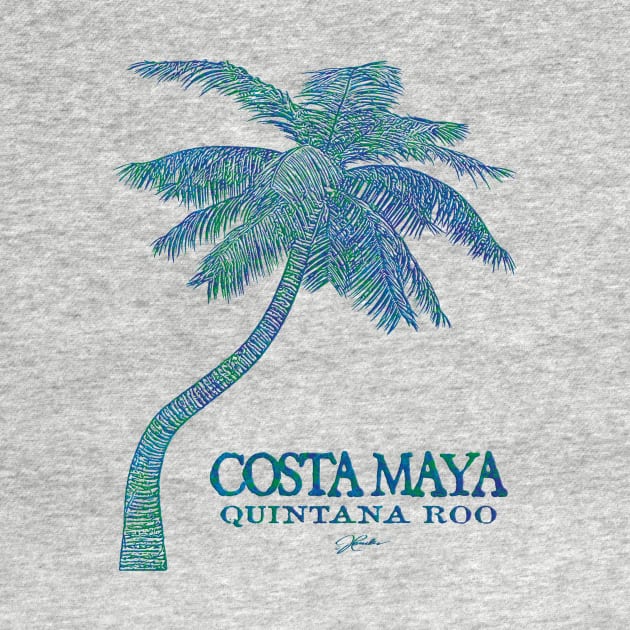 Costa Maya, Mexico, Palm Tree by jcombs